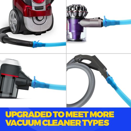 Holikme Dryer Vent Cleaner Kit - 3 Essential Tools for Quick Lint Removal | Compatible with Most Vacuums