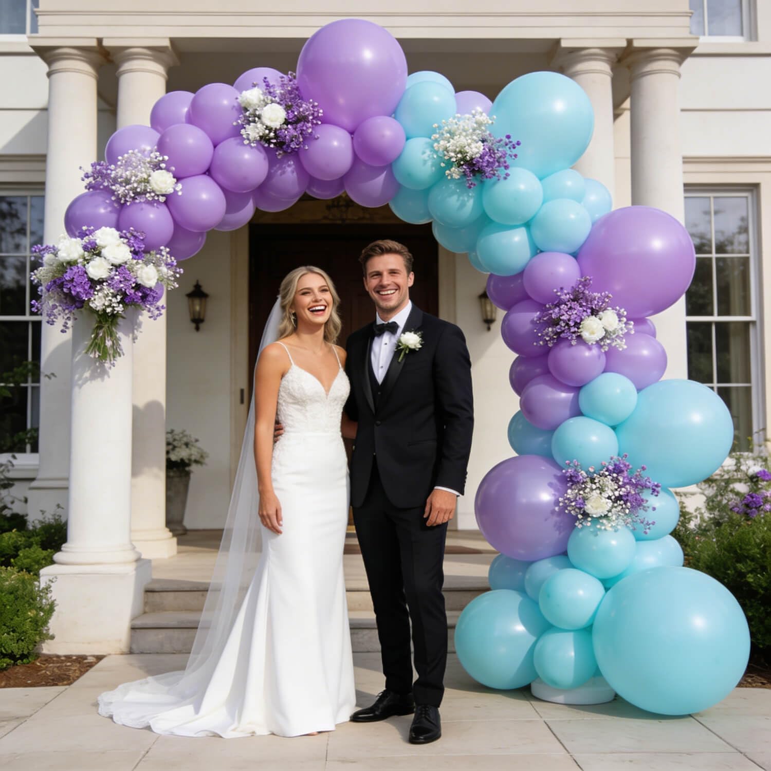 Pastel Purple Latex Balloons by [Brand Name] - 12 Inch, 110pcs for Birthday Parties & Baby Showers