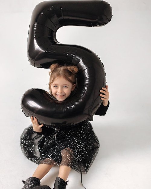Black Number 90 Balloon - 40 Inch 90th Birthday Decorations for Men & Women | Elegant Party Supplies