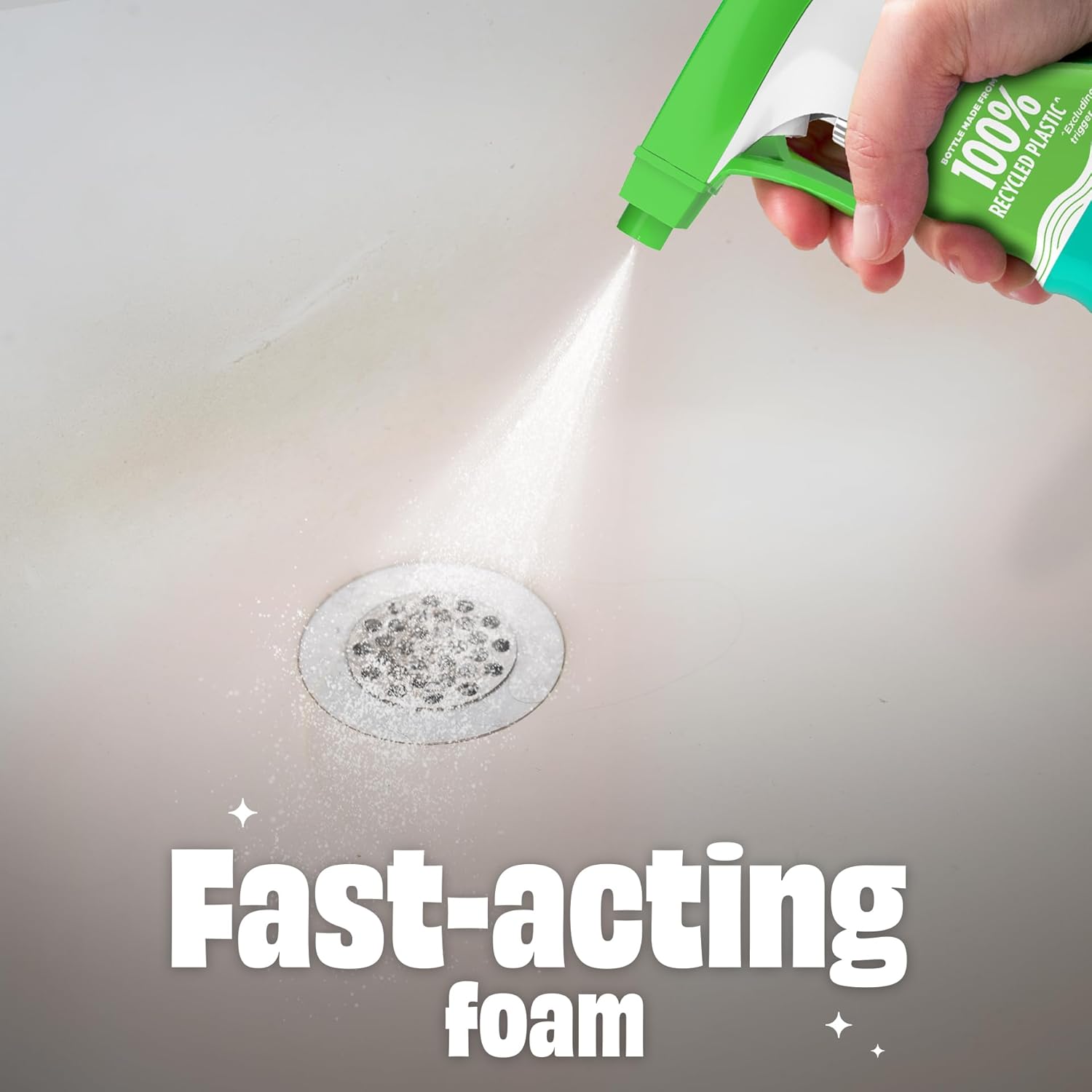 Scrubbing Bubbles All-Purpose Cleaner - Fast-Acting Foam for Limescale & Grime | 32oz Spray
