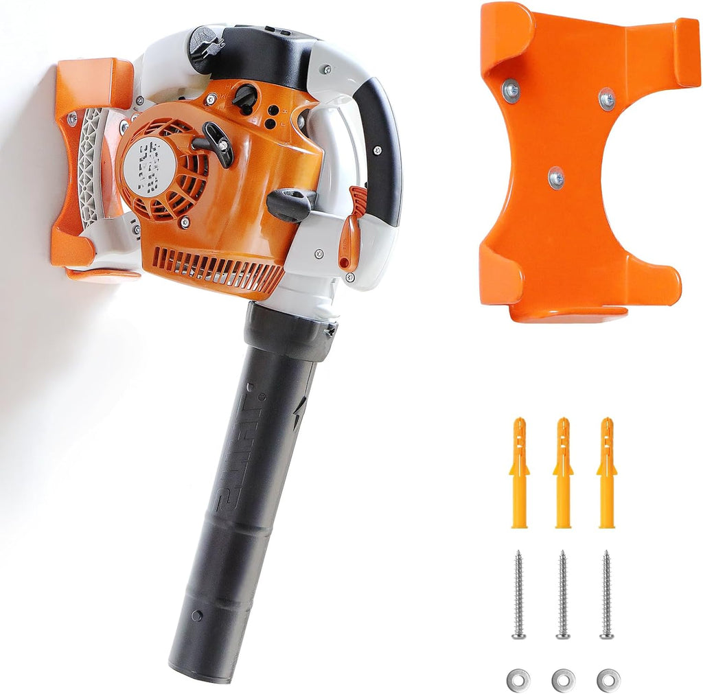 Stihl Leaf Blower Holder - Upgrade Handheld Blower Rack for Garage Wall | 1 Pack
