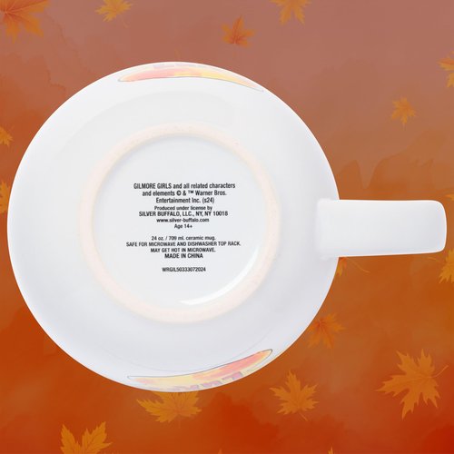 Silver Buffalo Gilmore Girls Luke's Diner Logo Ceramic Soup Mug, 24 Ounces