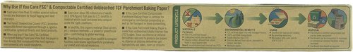If You Care Parchment Baking Paper - Eco-Friendly, Non-Stick, 70 Sq Ft Roll