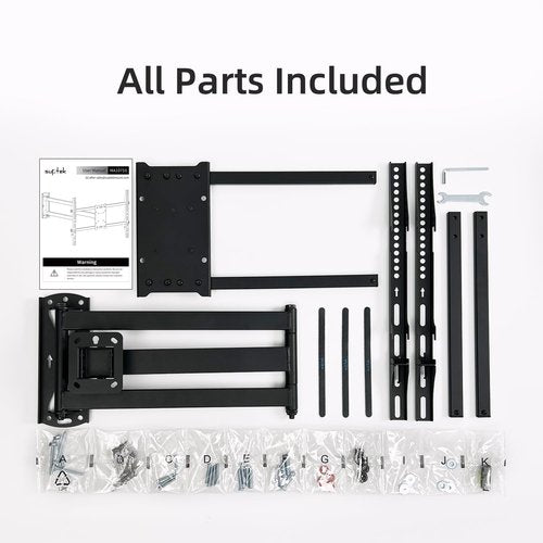 Suptek Corner TV Wall Mount for Most 32"-70" TVs, Full Motion Long Arm TV Mount 30 inch Extension Articulating Wall Mount Bracket Max VESA 600x400mm, Smoothly Extendable, Holds up to 99 lbs MA1075S