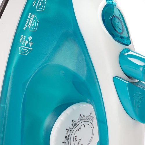 Dominion Advanced Steam Iron - Lightweight 1200W with Non-Stick Soleplate & Adjustable Thermostat | Teal