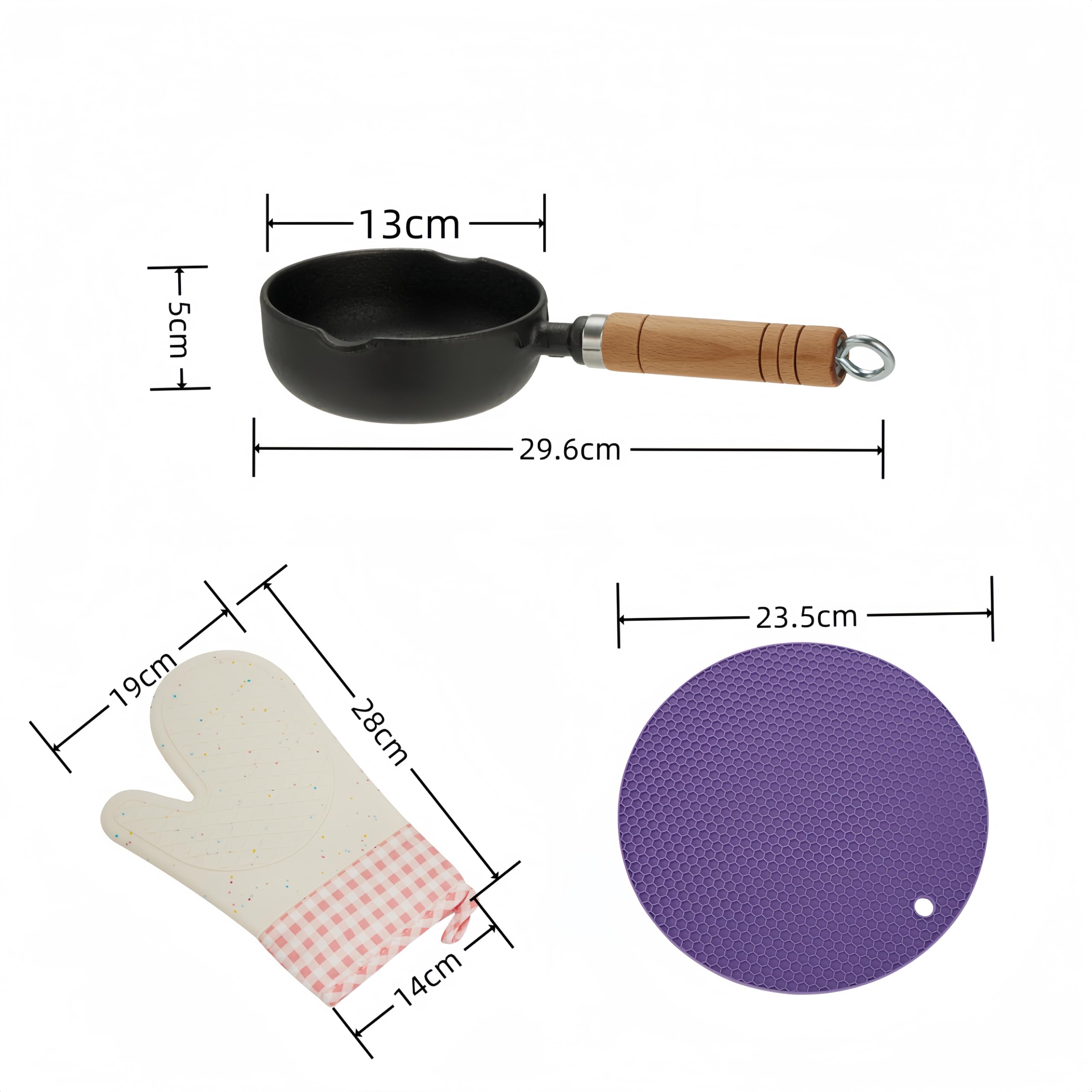 SanheKit 3-Ply Stainless Steel Fry Pan 12 Inch, Induction Compatible, Oven Broiler Safe, Fast and Even Heat, Pots and Pans, Cooking Frying Pan, Skillet, Kitchen, Cookware, Silver