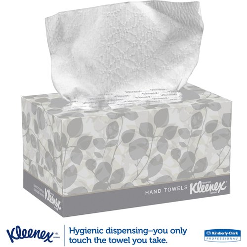 Kleenex® 1-Ply Paper Towels In A Pop-Up Box, Pack Of 120 Sheets