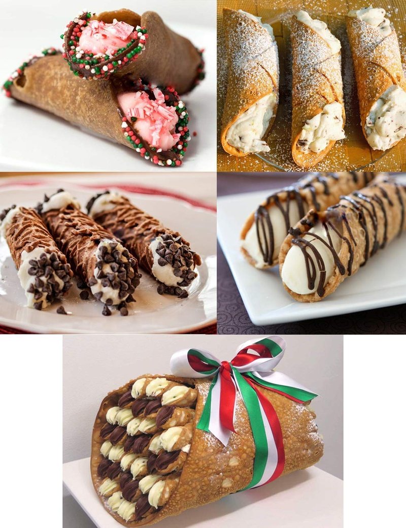 Stainless Steel Cream Horn Molds - 21 Pcs, Cannoli Form Tubes, Croissant Baking Molds with Cleaning Brush