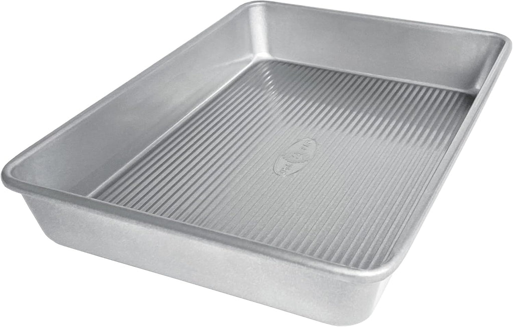 USA Pan Bakeware - Nonstick Rectangular Cake Pan for Effortless Baking | 9 x 13 Inch Size