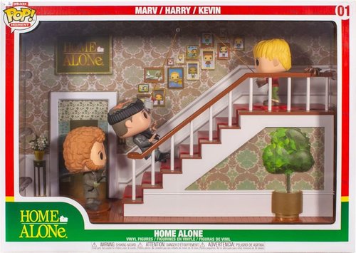 Funko Pop Moment Deluxe #01 - Home Alone Exclusive Collectible Figure | Perfect Gift for Fans