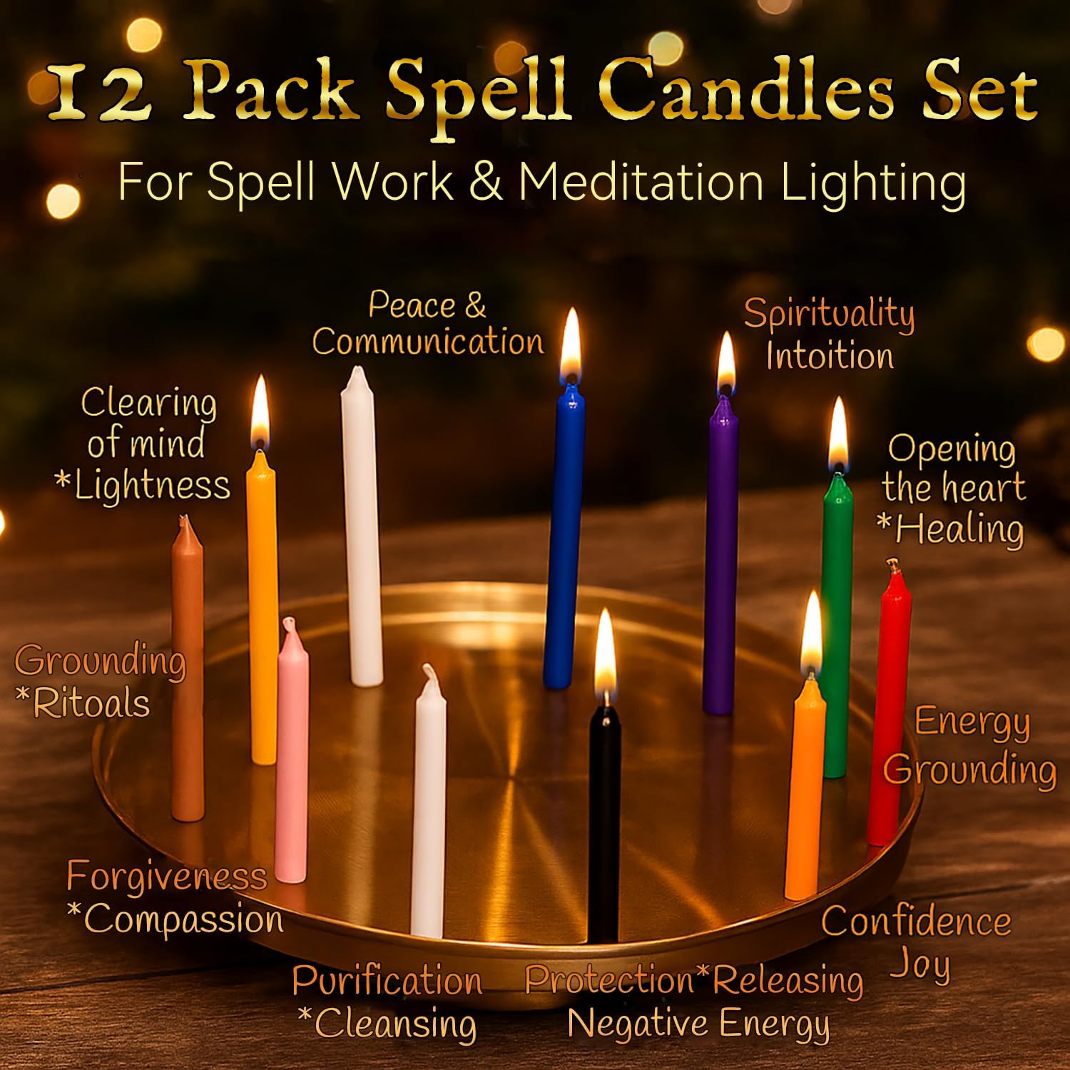 Regine Switzerland Magical Witchcraft Advent Calendar - Healing Crystals, Herbs & Candles | Unique Gifts for Women & Teens