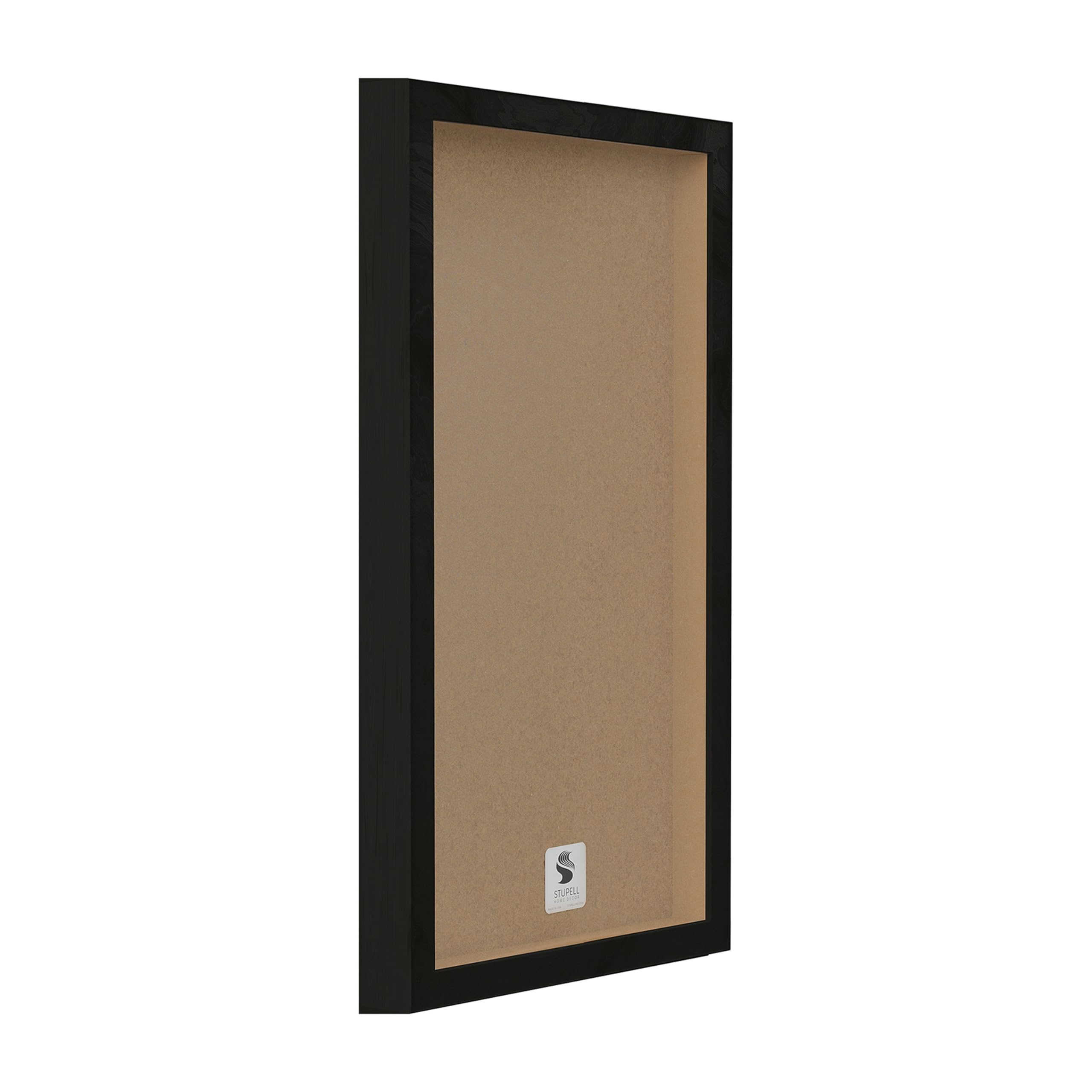 Stupell Industries Fluffy Farm Sheep Herd Rustic Country Animals, Design by Daphne Polselli Black Framed Wall Art, 13x30, Gray