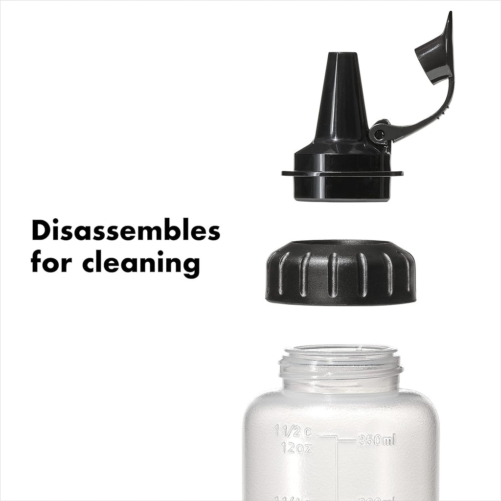 OXO Good Grips Squeeze Bottle Set - Medium 5 Pack for Easy Dispensing and Storage
