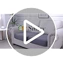 Waterproof Stretch Sofa Cushion Covers - Non-Slip, Soft & Washable, 3 Pack