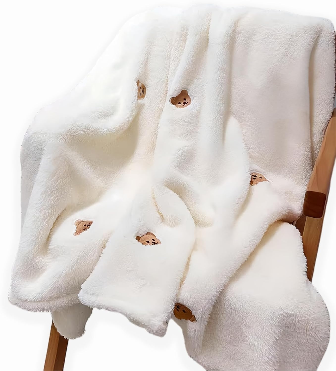 Skiennix Ultra Soft Baby Receiving Blanket - Cozy 31”x40” Unisex Swaddle for Infants & Toddlers