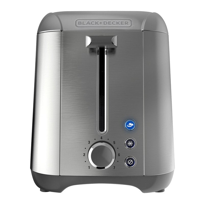 BLACK+DECKER 2-Slice Toaster, Rapid Toast, Stainless Steel, TR3500SD