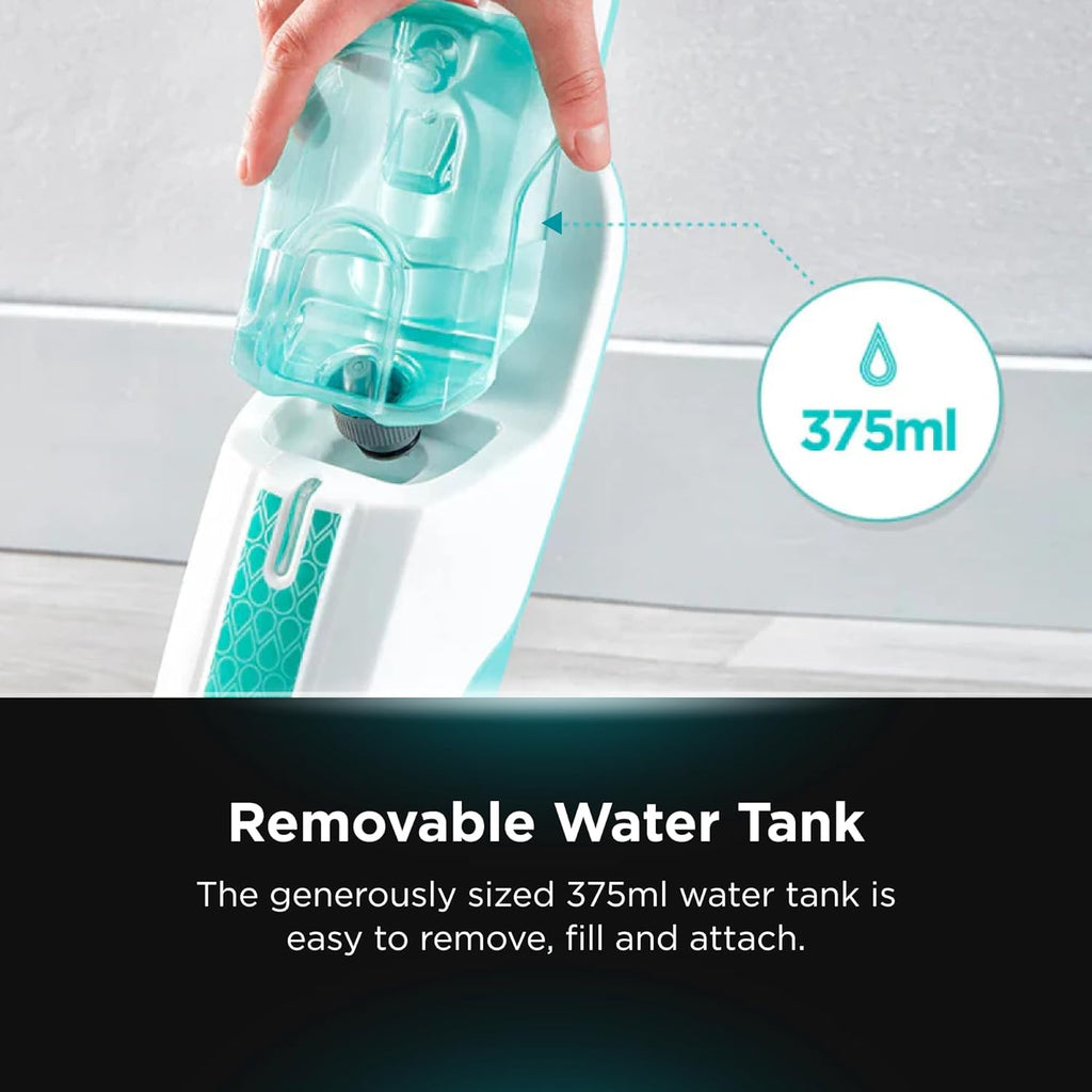 Shark Steam Mop | Hard Floor Cleaner with XL Removable Water Tank & 18-Foot Power Cord - White