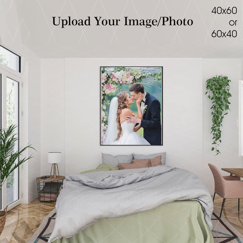 TFEN Custom Photo Poster Prints - Upload Your Image | 40 x 60 Inches | Made in USA Home Decor Wall Art