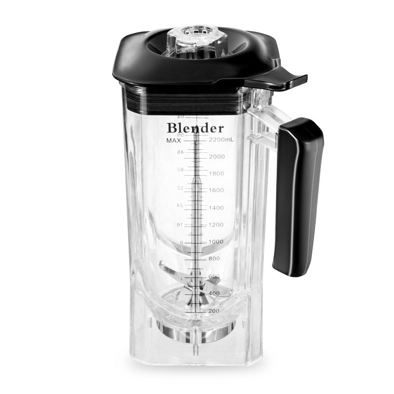 K90 Pitcher Replacement Compatible with WantJoin K90, Oliboni B-90A Blender and CRANDDI K90 Blender, Food-grade Pitcher, 80oz / 2200ML