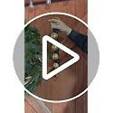 Hanging Brass Sleigh Bells on Leather Strap for Door Knob and Pet Training