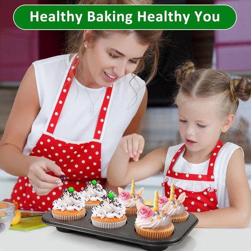 Caperci Jumbo Muffin Liners - 200 Pcs White Baking Cups, Non-Stick & Grease-Proof, Food Grade