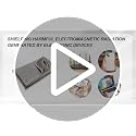 Faraday Blanket for RF Protection | 20.5 x 17.5 Inches, Black