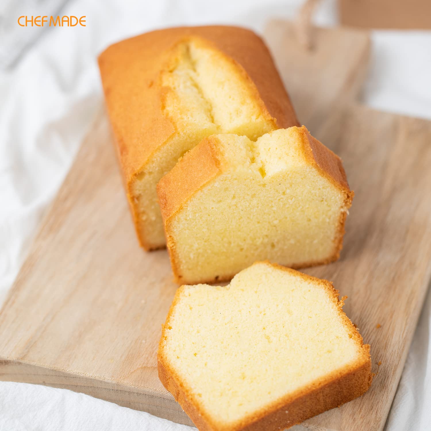 CHEFMADE Baking Pan Set, 7Pcs Non-Stick Cake Bread and Meat Bakeware for Oven Baking