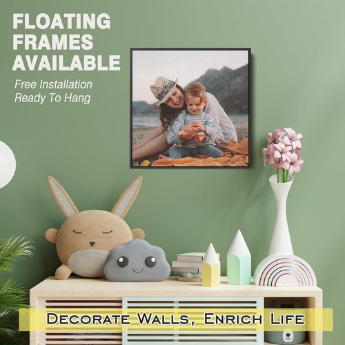 GMissT Canvas Prints - Personalized Photo Canvas Art for Home Decor | Custom Posters with Floating Frames & Gift Wrapping
