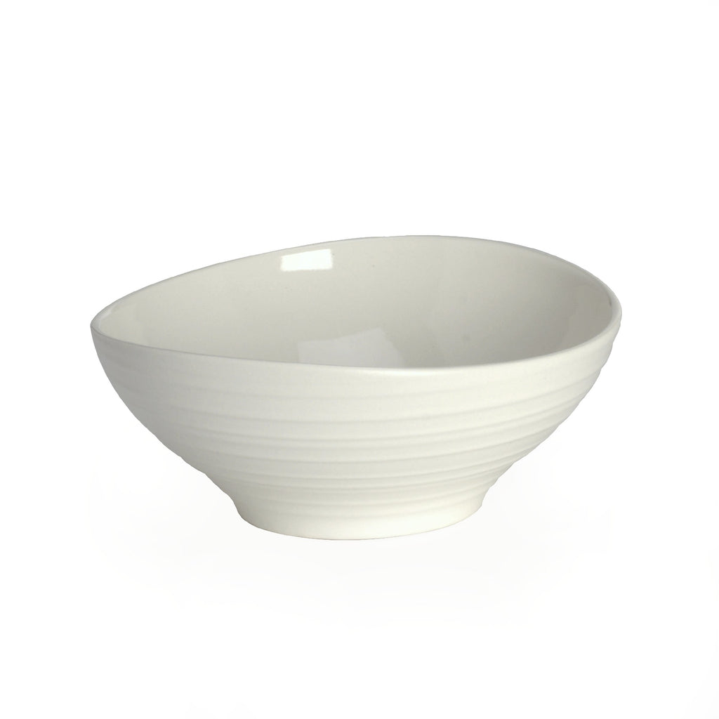 Mikasa Swirl 4 Piece Place Setting, White