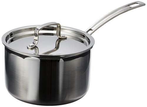 Cuisinart MCP193-18N Multiclad Pro Triple Ply Stainless 3-Quart Skillet, Saucepan w/Cover