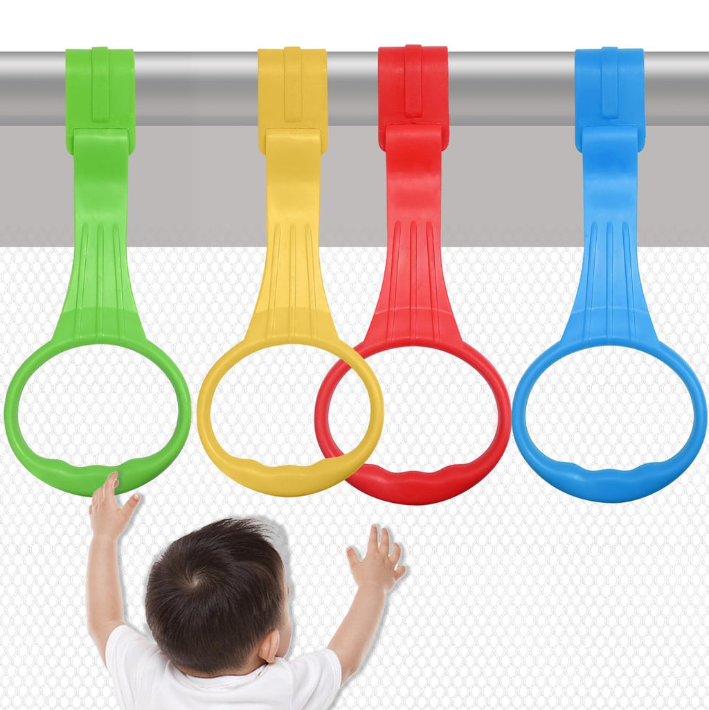 Skiennix Baby Pull Up Ring - Learn to Walk Assist for Playpen or Crib | 4 Color Options