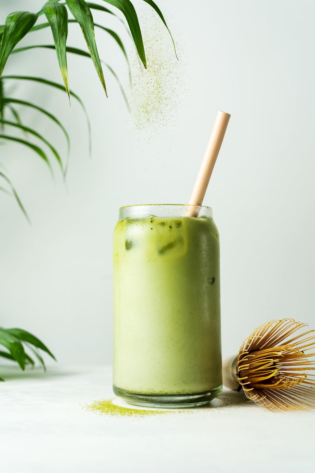 Fun Earth Matcha Mushroom Latte | Mushroom Supplement | Lion's Mane Chaga Cordyceps | Vanilla Strawberry | 30 Servings | Ceremonial Grade Matcha