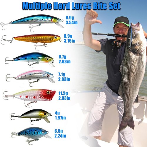 Fishing Advent Calendar 2025 - 24 Days of Christmas Countdown Fishing Lures Set for Enthusiasts