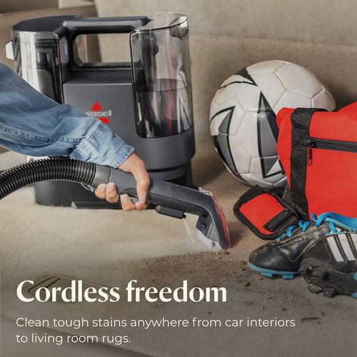 BISSELL Little Green Portable Deep Cleaner - Cordless with 25V Lithium-Ion Battery & Boost Technology