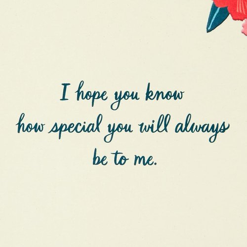 Hallmark Christmas Card - How Special You Will Always Be | Heartfelt Holiday Greeting