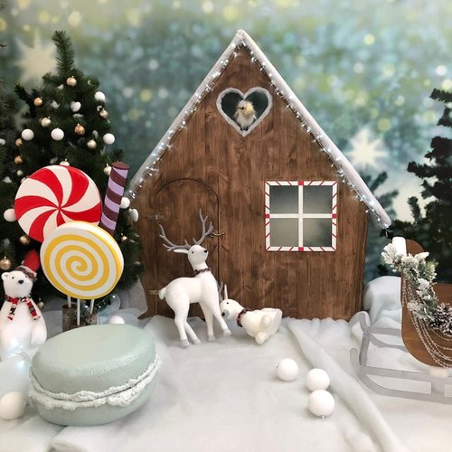 CFOFT Faux Snow Blanket - Thick White Soft Snow Roll for Christmas Village | 3 x 8 FT Size