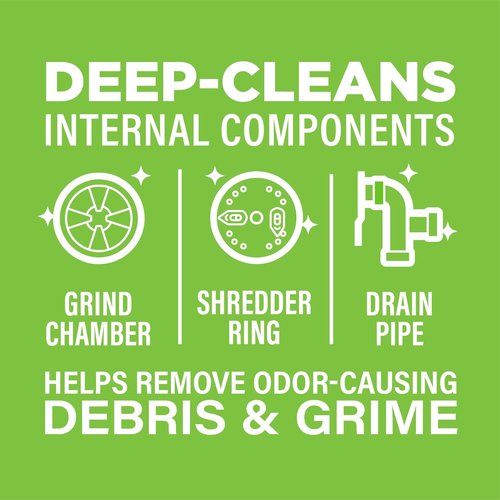 Affresh Garbage Disposal Cleaner - Eliminates Odor-Causing Bacteria & Grime | 6 Tablets, 6 Month Supply