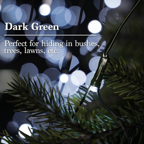 JMEXSUSS 360 LED Net Christmas Lights - Waterproof Connectable 12ft x 5ft Mesh Light with Remote & 8 Modes