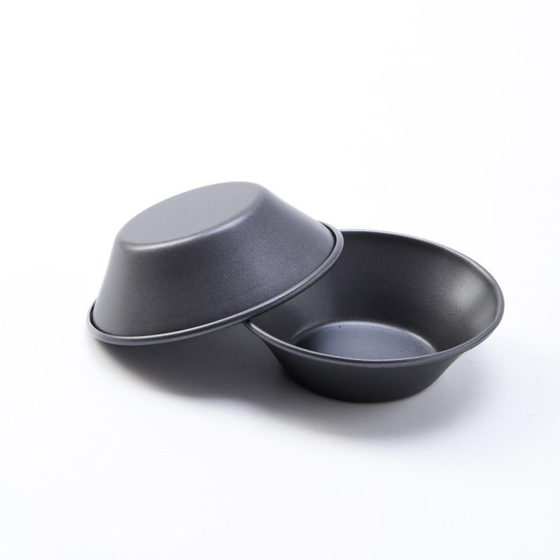 Xylarnoveth Pastel de Nata Tins Carbon Steel – 8 Pack Egg Tart Molds for Baking, Nonstick Mini Pie and Custard Tart Pans, Reusable Portuguese Custard Tart Shell Trays, Oven & Air Fryer Safe