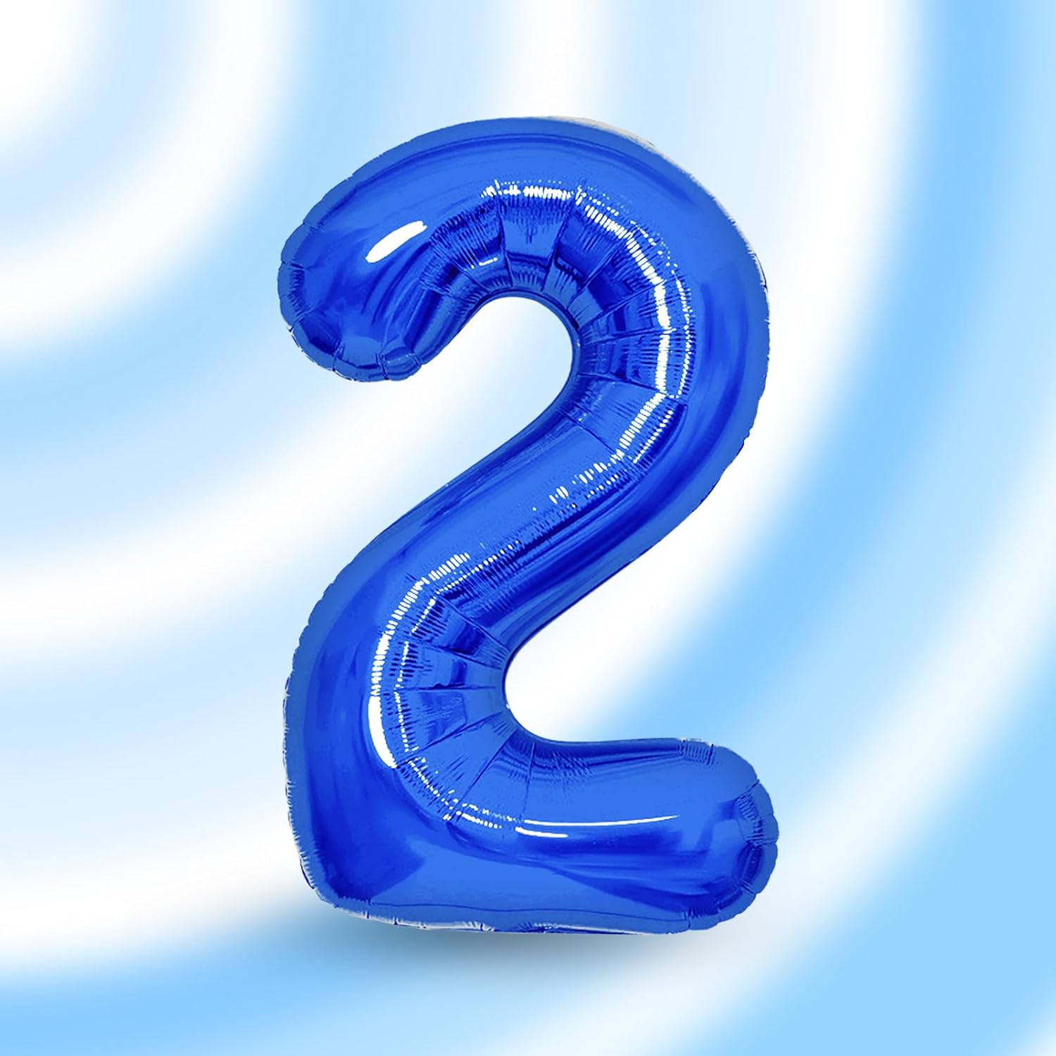 Number Balloons | Giant Navy Blue Number 10 Balloon - Perfect Birthday Decoration for Boys