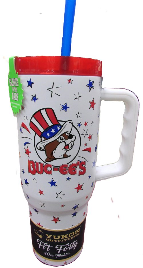 Buc-ee's 2025 4th of July Tumbler 40oz 32oz Mug Cup Insulated Holiday Hot Cold (4th of July, 40oz)