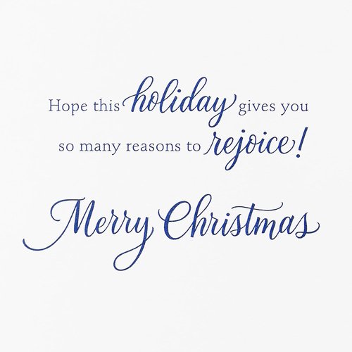 American Greetings Christmas Card - Reasons to Rejoice | Festive Design for Holiday Cheer