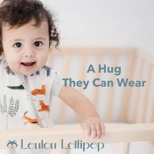 Loulou Lollipop Wearable Baby Sleep Bag 0.5 TOG Muslin, 2-Way Zipper, Lightweight & Breathable, Spring & Summer Sleep Sack for Infant & Toddler, Hedgehogs 18-36 Months