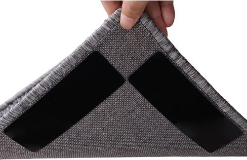 Gripper | Double-Sided Anti-Slip Rug Tape - 16-Pack for Hardwood Floors & Tiles, Prevents Sliding