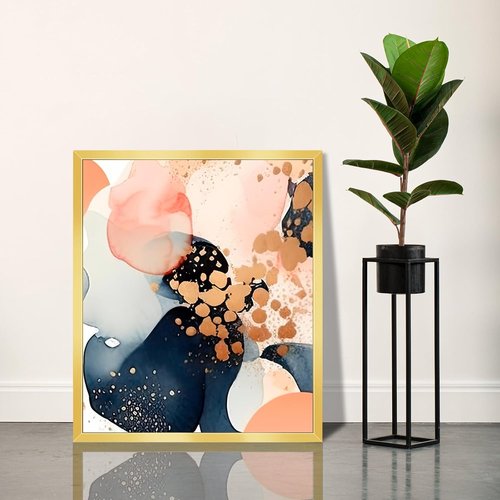 LaVie Home 20x24 Gold Picture Frame - HD Plexiglass Wall Display for Vertical or Horizontal Use