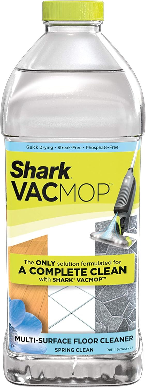 Shark VACMOP Multi-Surface Cleaner Refill - 2L Bottle for VM252 & VM180 | Cleans & Disinfects Floors