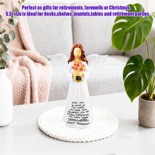 Angel Figurine by [Brand Name] - Thoughtful Retirement Gift for Women | Perfect for Coworkers & Farewell Parties