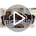 Power Recliner Sectional Sofa with LED Lights, Cup Holders & Storage