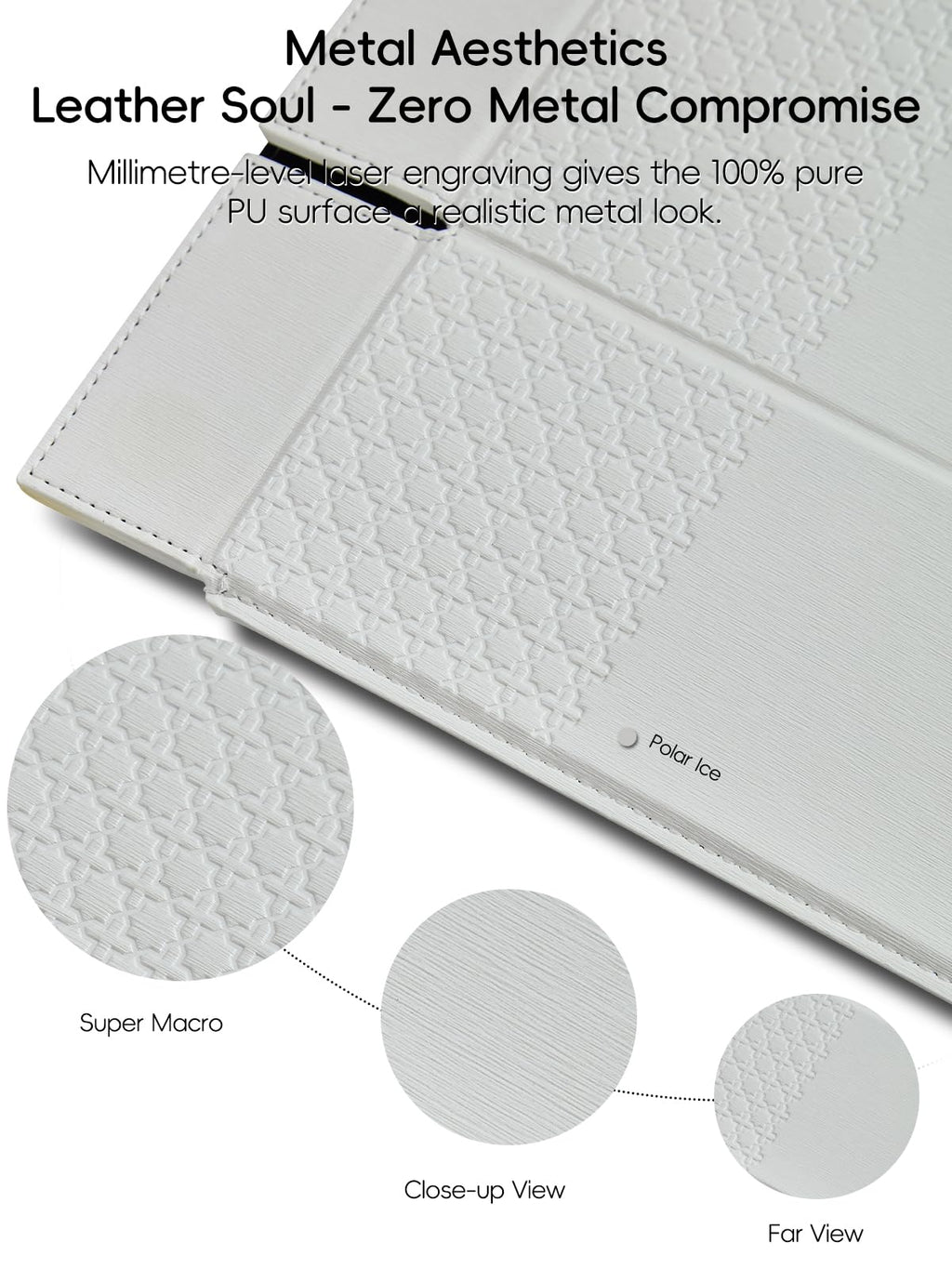 Cloudever Hand Towel Box Cover, No Drill Installation & Damage-Free Adhesive Backing for Wall Mounted, Streamlined Appearance for Kleenex Paper Hand Towels-Polar Ice