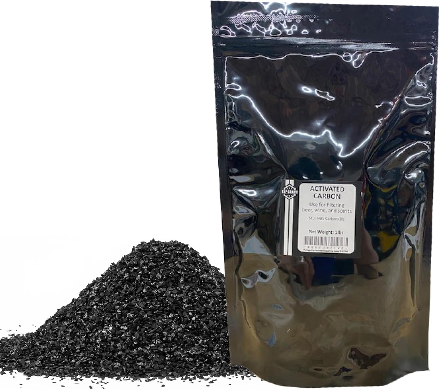 HomeBrewStuff - Actvated Charcoal Carbon - 1lb for Filtering Spirits